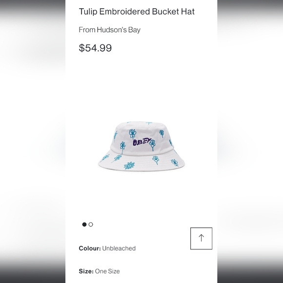 Obey embroidered bucket hat - Picture 1 of 3